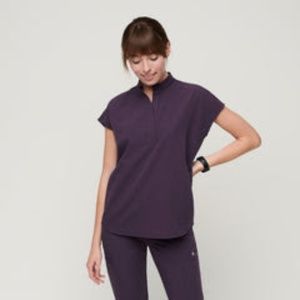 Figs Purple Shadow Rafaela™ Oversized Scrub Top XL